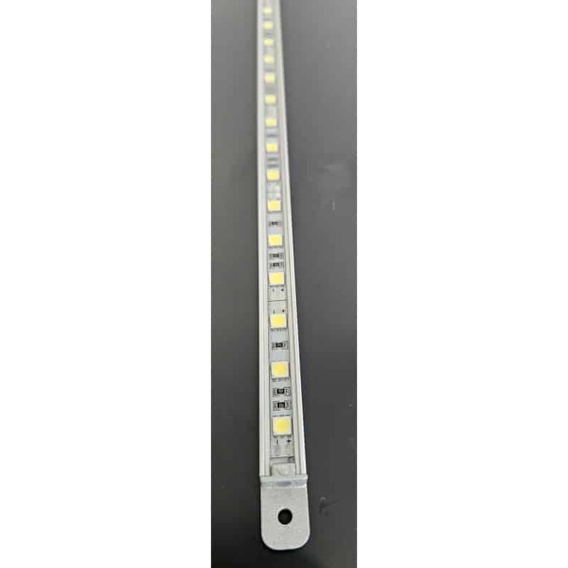 Cool White Waterproof 12v Rigid LED Strip Light 295mm Silver